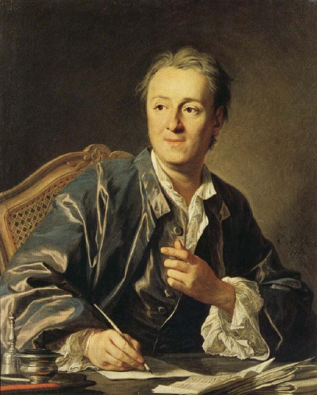 LOO, Carle van Portrait of Diderot oil painting picture